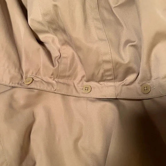 Michael Kors Beigh Trench Coat W/ Detachable Lining & Hood Mid-Length--Size S - Picture 9 of 9